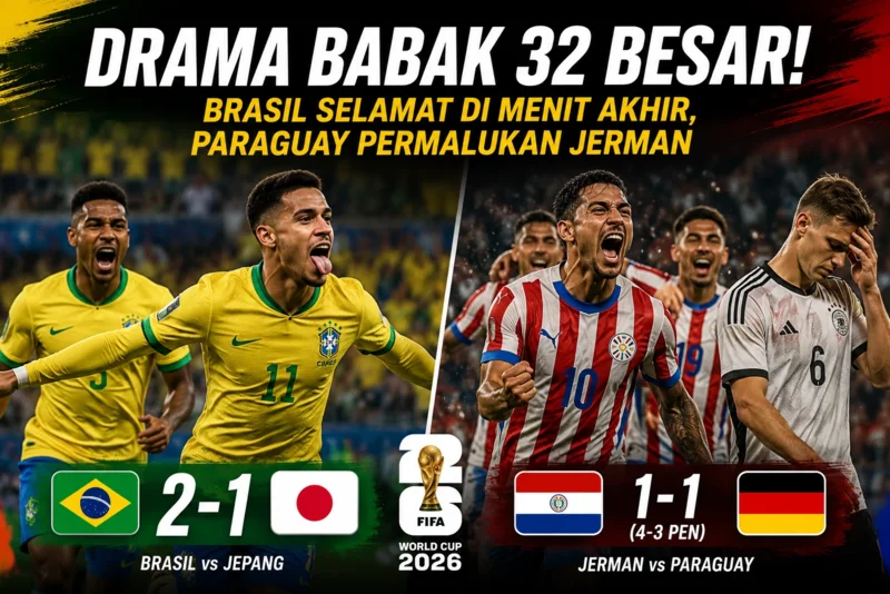 Brasil Selamat di Menit Akhir, Paraguay Permalukan Jerman.webp